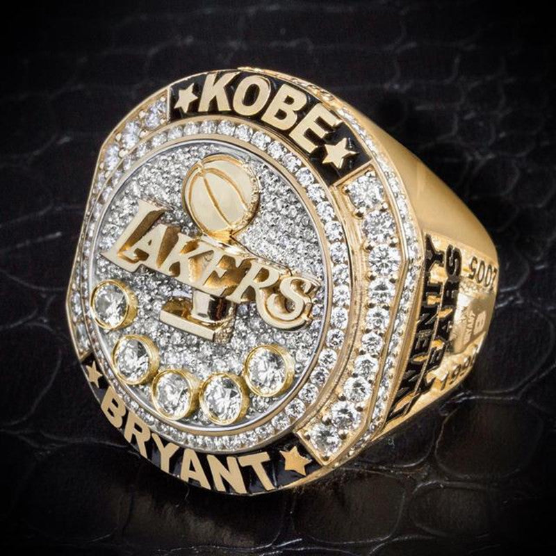 Kobe Bryant Mamba Los Angeles Lakers Championship Ring